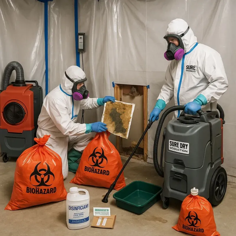 Contaminated Water Handling Protocols process in Valdese, NC